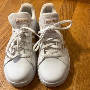 Adidas size 3 girls shoes